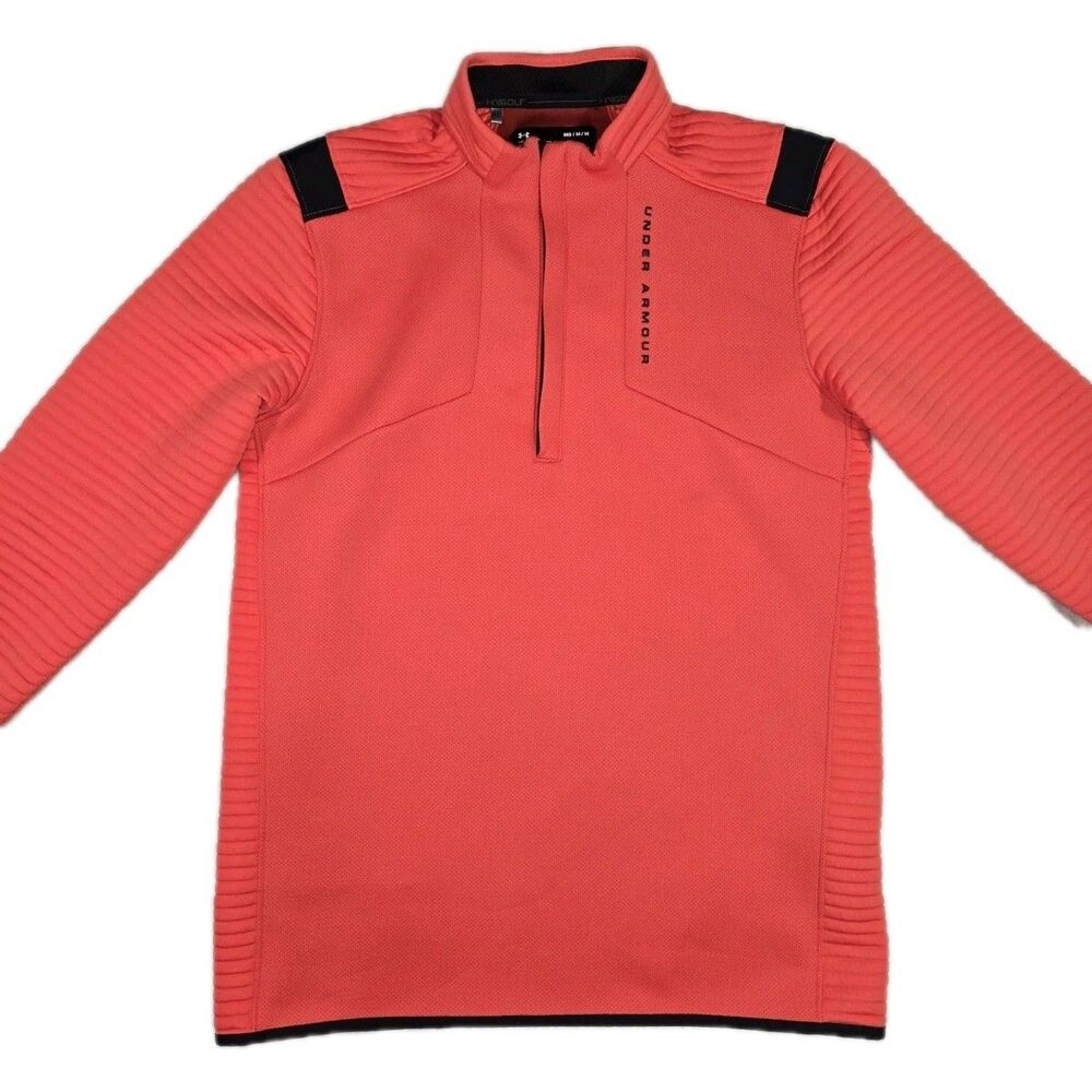 Under Armour ColdGear Tips Daytona 1/4 Zip Pullover Jacket  Mens Medium